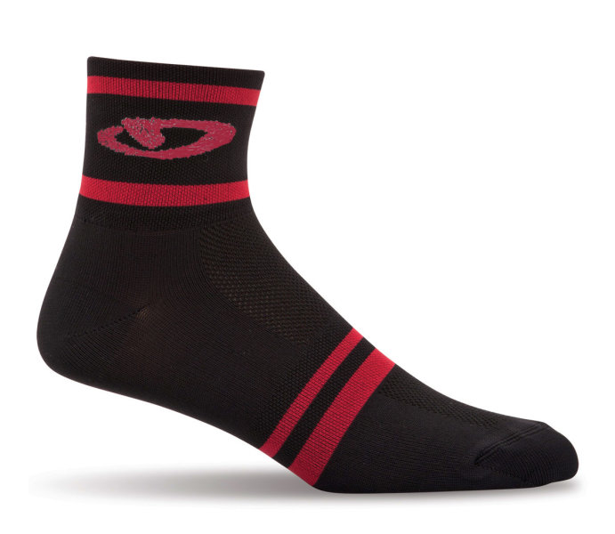 Giro Classic Racer Socken schwarz-rot