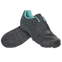 Scott MTB Comp Boa Damen Schuh black matt/turquoise blue 39