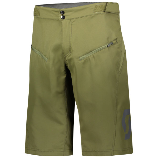 Scott Trail Vertic Shorts mit Polster green moss L