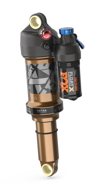 Fox X Factory 2022, 2-Pos Trunnion Evol LV 185 x 55