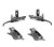 Shimano XTR Scheibenbremsen 4-Kolben BR-M9220 Komplettsatz