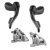 SRAM RED AXS HRD Schalt-Bremssystem Set VR + HR